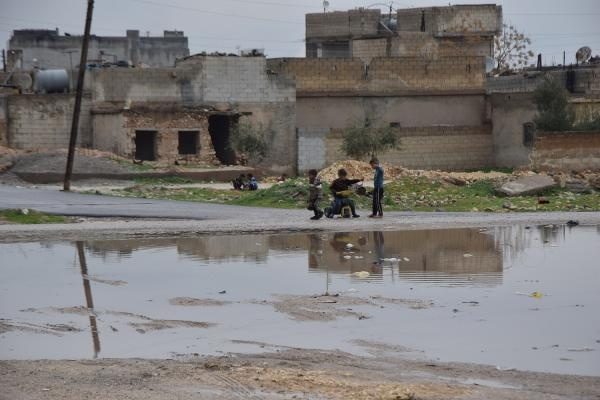 جان باختن دو کودک در کوبانی و حسکه بر اثر سیل