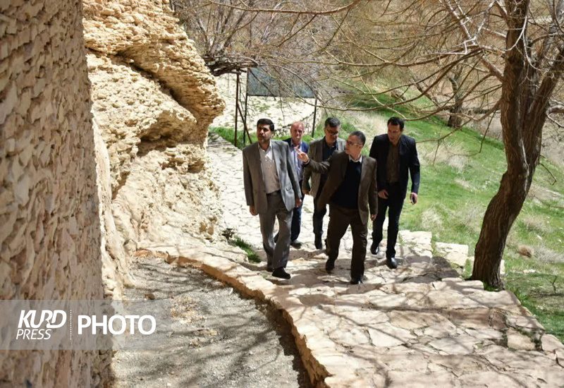 محوطه غار باستانی کرفتو مرمت می شود