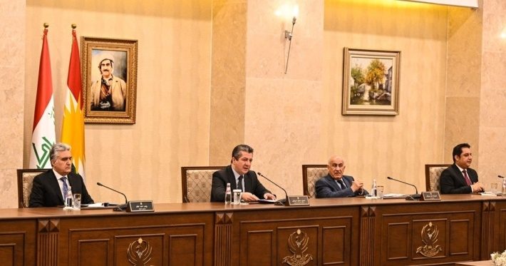 برگزاری جلسە هیئت وزیران اقلیم به ریاست مسرور بارزانی