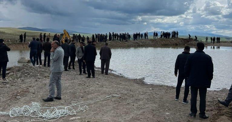 پسر یکی از رؤسای مشترک HDP منطقه آگری با سقوط در یک آبگیر جان باخت