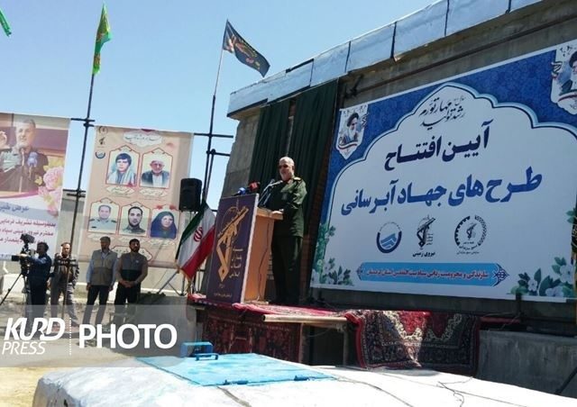 سردار پاکپور: خدمات‌رسانی و محرومیت‌زدایی در کنار ایجاد امنیت در کردستان و آذربایجان غربی از برنامه های اساسی سپاه است