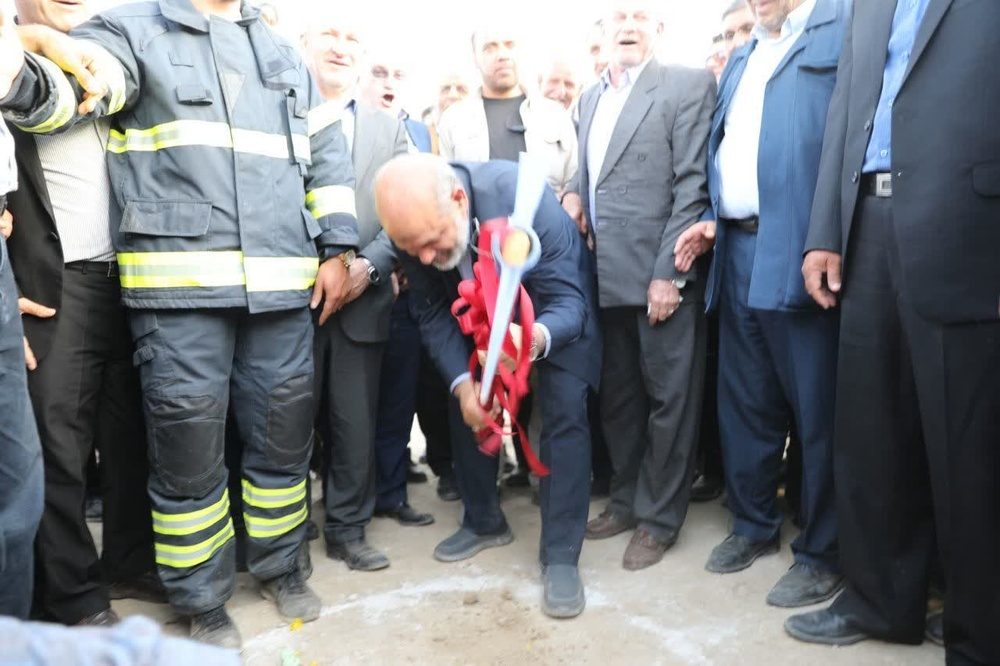 کلنگ زنی سد مخزنی گدارخوش مهران با حضور وزیر کشور
