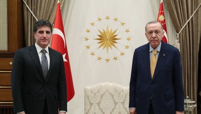 نچیروان بارزانی در مراسم تحلیف اردوغان شرکت کرد