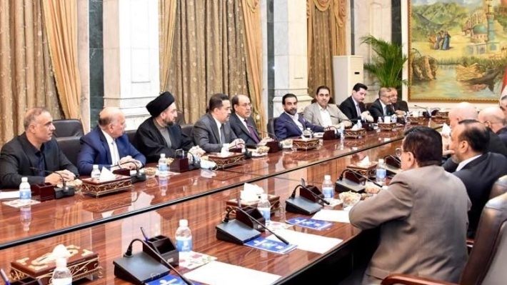 «ائتلاف اداره دولت» در حضور نمایندگان احزاب کردستانی،  با تصویب لایحە بودجە در پارلمان عراق موافقت کرد