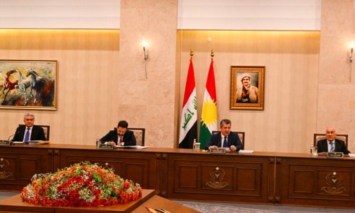 استقبال هیئت دولت اقلیم کردستان از توافق میان اربیل و بغداد بر سر بودجە