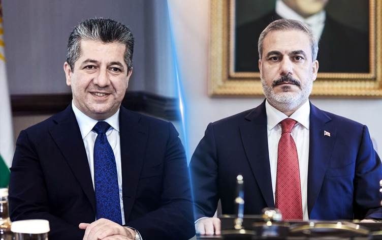 مسرور بارزانی: دیدگاه من افزایش فعالیتها با «هاکا فیدان» و عمیق‌تر شدن روابط با کشور ترکیه است