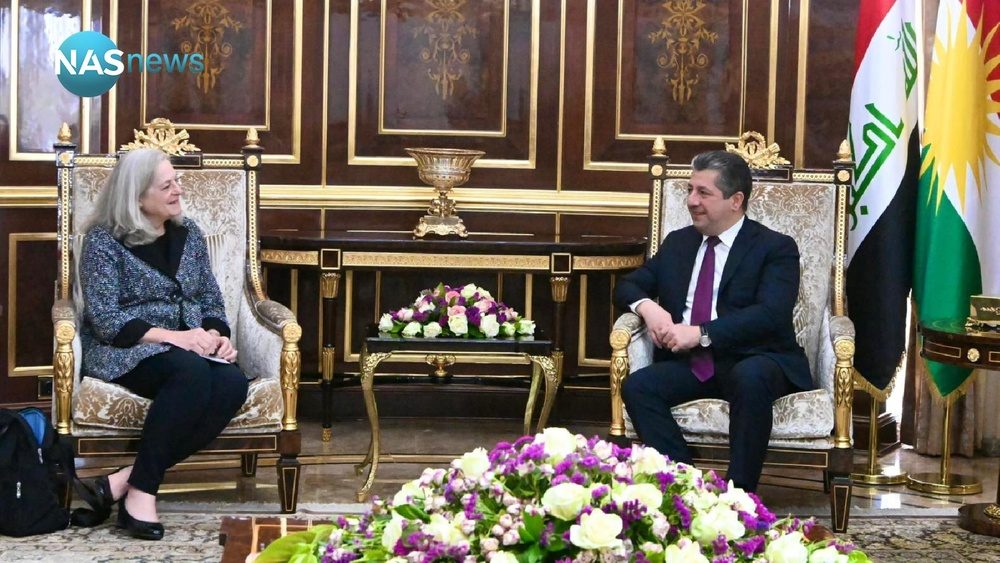 نخست وزیر اقلیم کردستان  با سفیر آمریکا در بغداد درخصوص ضرورت اجرای انتخابات پارلمان کردستان در اسرع وقت به توافق رسیدند