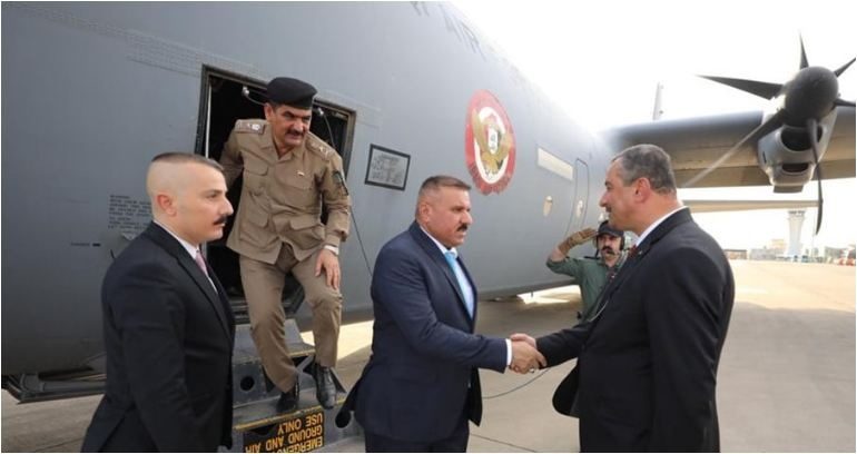 بۆ بەسەر کردنەوەی سنوورەکان، وەزیری بەرگریی عێراق گەیشتە شاری سلێمانی