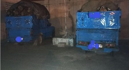 کشف محموله ٤ تنی چوب قاچاق در مهاباد