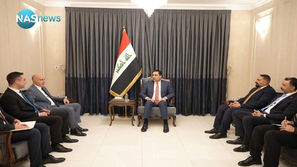 بررسی مشکل آب و روابط با سوئد در دیدار نایب رئیس اول مجلس عراق با سفیر ترکیه در بغداد