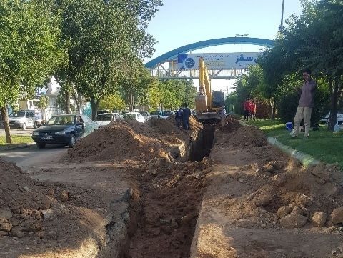 ۴۶ کیلومتر عملیات اصلاح و توسعه شبکه های توزیع و انتقال آب در کردستان اجرا شد