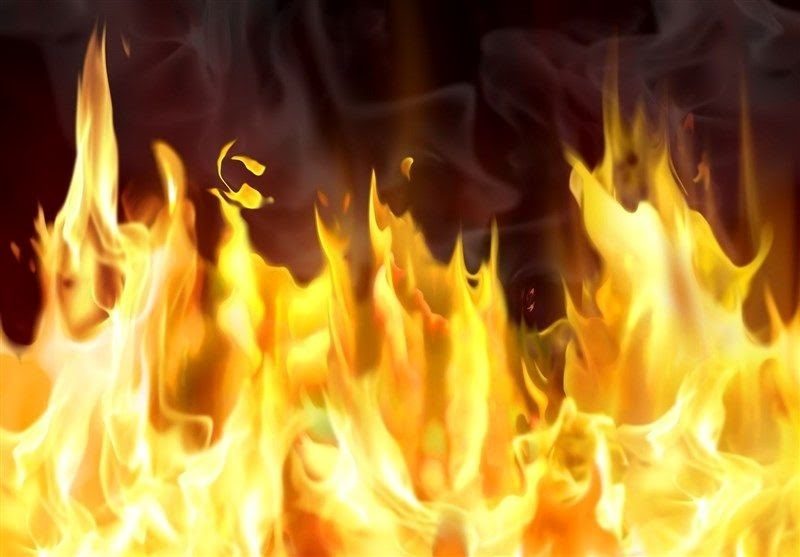 آتش سوزی در سیل بند مرکزی شهر ایلام
