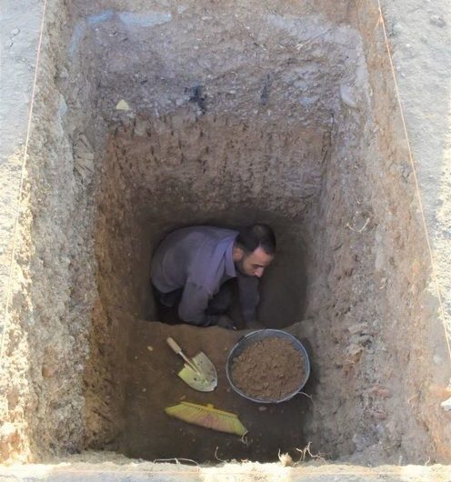 آغاز عملیات گمانه‌زنی در تپه تاریخی مرادحاصل کرمانشاه