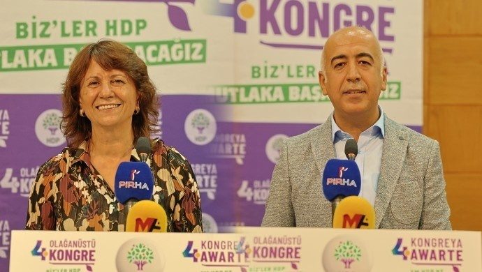 سوڵتان ئۆزجان ‌و جیهاد کرکازاک، وەکوو هاوسەرۆکی نوێی هەدەپە هەڵبژێردران