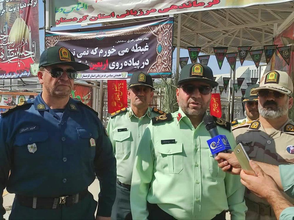 امنیت پایدار در کردستان حاکم است/مهمان نوازی مردم کردستان از زائران قابل تقدیر است