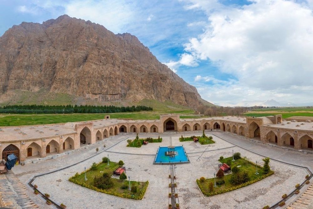 کاروانسرای بیستون ثبت جهانی شد