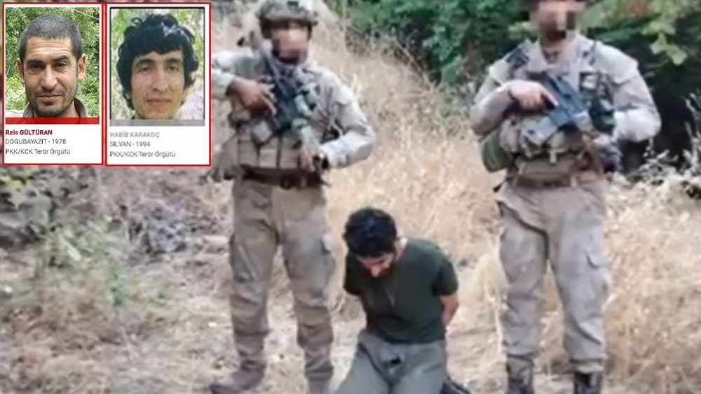 دستگیری و کشتن دو عضو تحت تعقیب PKK در کردستان ترکیه 