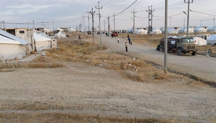 جان‌باختن کودک ۵ ساله کرد سوری بر اثر آتش سوزی چادر پناهجویان در اقلیم کردستان