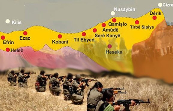 ئەمریکا هەوڵ بۆ دروست کردنی نیمچەدەوڵەتی کوردی لە باکووری سووریا دەدات