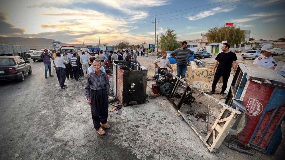 دومین حادثه رانندگی خونین در محور مهاباد به ارومیه