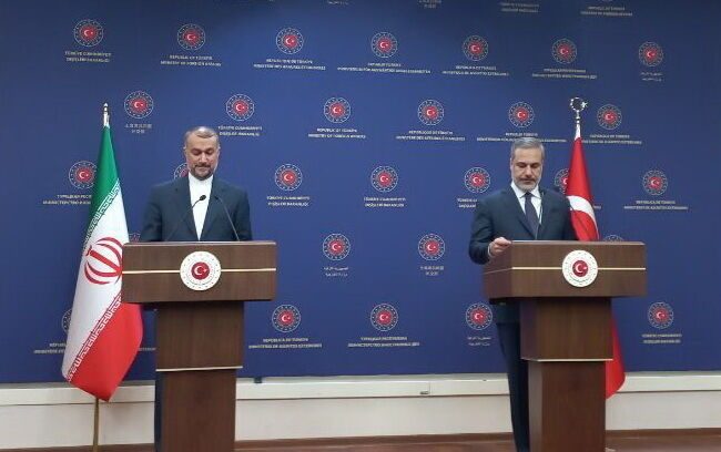 Iran, Turkey FMs discuss Israeli attack on Iran's consulate