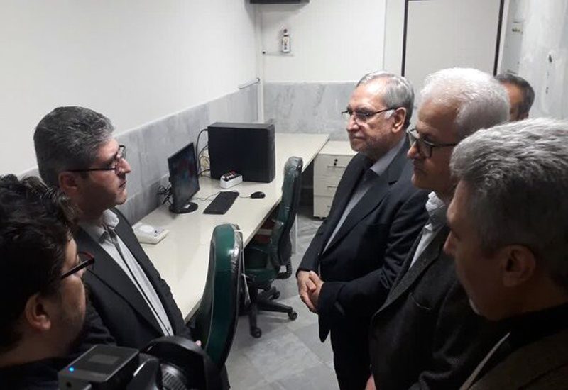 بهره برداری از دستگاه آنژیوگرافی پیشرفته بیمارستان توحید سنندج