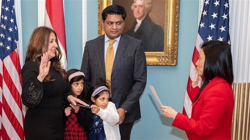 هێرۆ مستەفا وەکوو باڵیۆزی نوێی ئەمریکا لە میسر دەستبەکار بوو