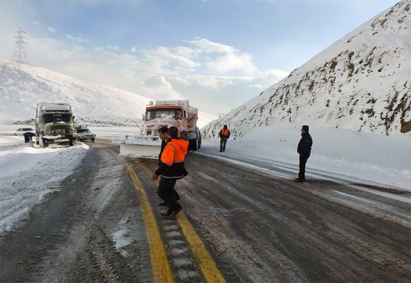 گردنه تیتور در محور سنندج ـ مریوان بازگشایی شد