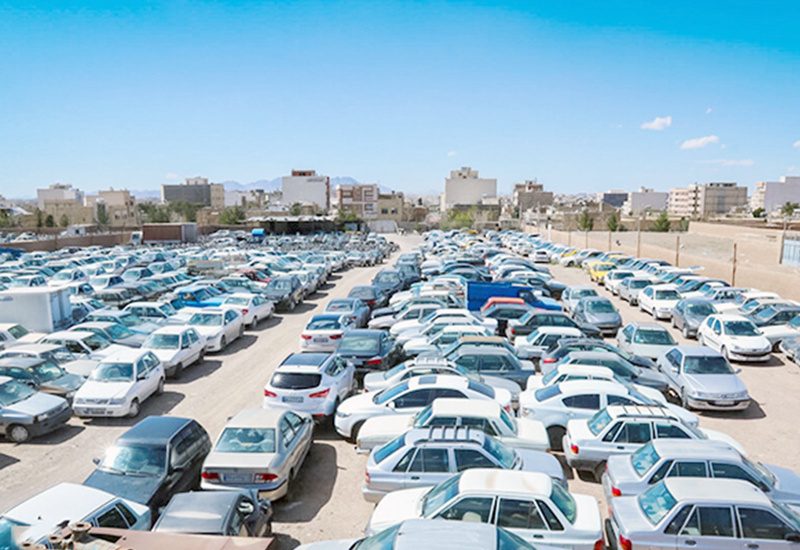 ۲ هزار خودرو توقیفی بلاتکلیف در پارکینگ های کردستان رها شده است