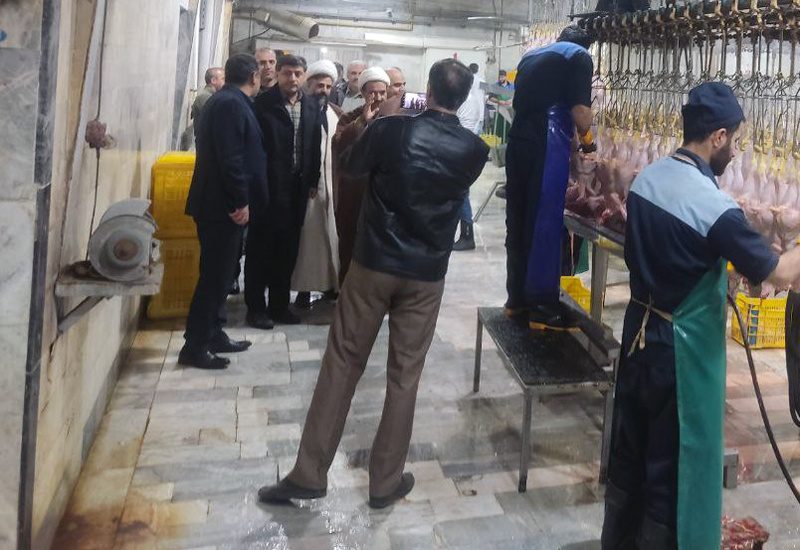 بازدید شبانه از کشتارگاه مرغ سنندج/گشت های مشترک در بازار کردستان افزایش می یابد