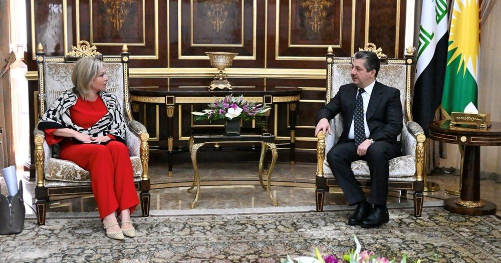 تٲکید مسرور بارزانی و نماینده سازمان ملل بر حل مشکلات میان اربیل و بغداد