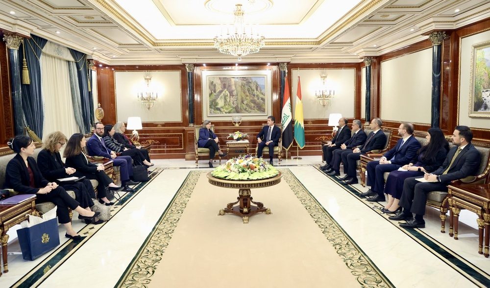 در دیدار رئیس اقلیم کردستان با معاون وزیر امور خارجه آمریکا دو طرف در خصوص لزوم حفظ امنیت نیروهای آمریکایی تاکید کردند