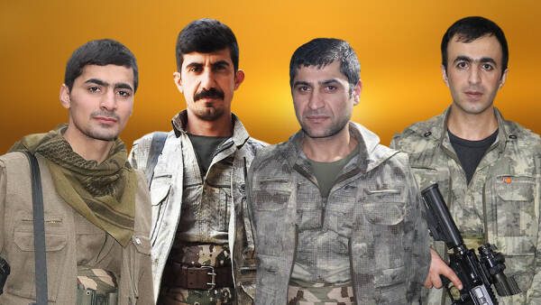 مرکز رسانه ای HPG هویت 4 تن از نیروهای جان باخته اش را اعلام کرد
