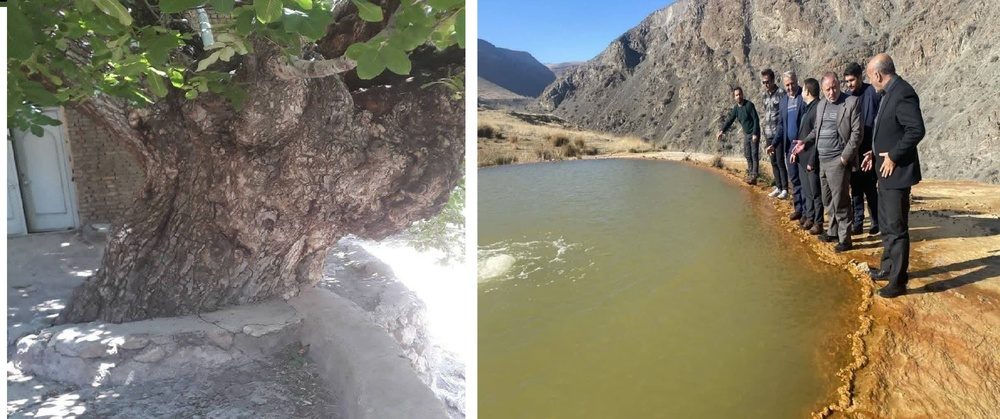 ٢ اثر بخش کوهسار سلماس در فهرست میراث طبیعی ملی ثبت شد