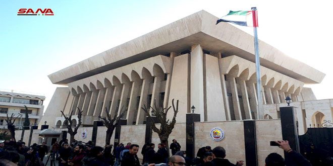 سفیر امارات پس از ۱۳ سال مجددا وارد دمشق شد