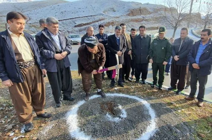 ۴ پروژه در بانه‌وره افتتاح و کلنگ زنی شد