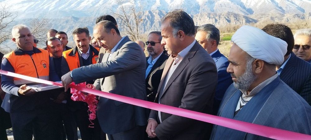 سه پروژه راهداری در شهرستان بدره به بهره برداری رسید