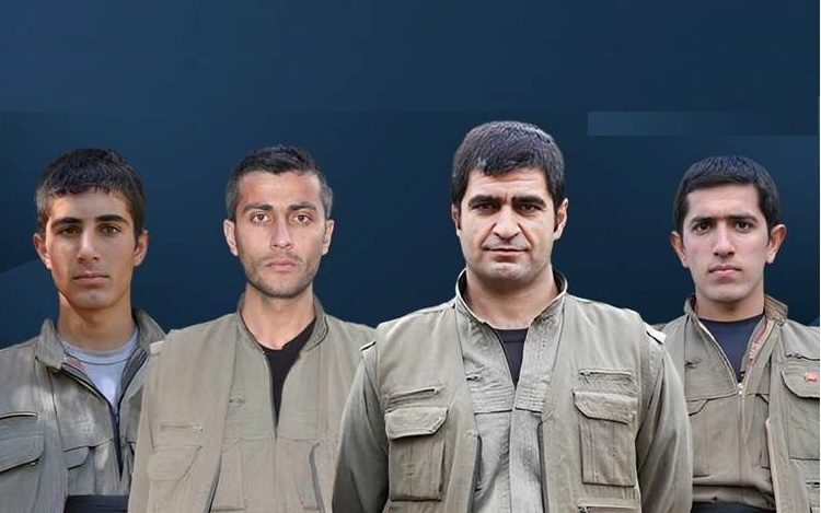 هەپەگە ناسنامه‌ی ۴ گەریلا ئاشكرا ده‌كات کە ۶ ساڵ پێش ئێستا کوژراون
