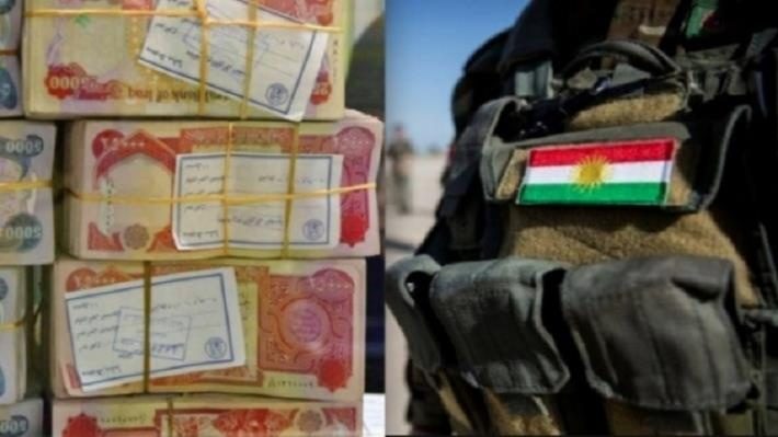 وزارت اقتصاد و دارایی عراق: ۴۰% از مجموع کل حقوق کارمندان اقلیم کردستان به وزارتخانه پیشمرگه و دستگاههای امنیتی اختصاص دارد