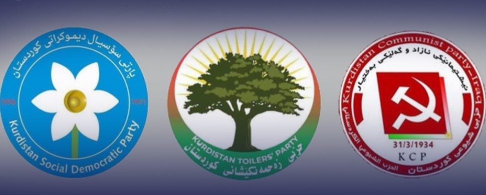 اولین ائتلاف انتخاباتی به نام «همپیمانی کردستانی» باحضور سه حزب