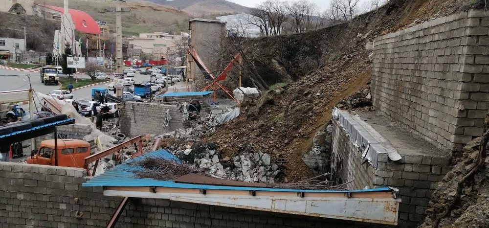 رانش زمین در سردشت خسارت میلیاردی برجای گذاشت