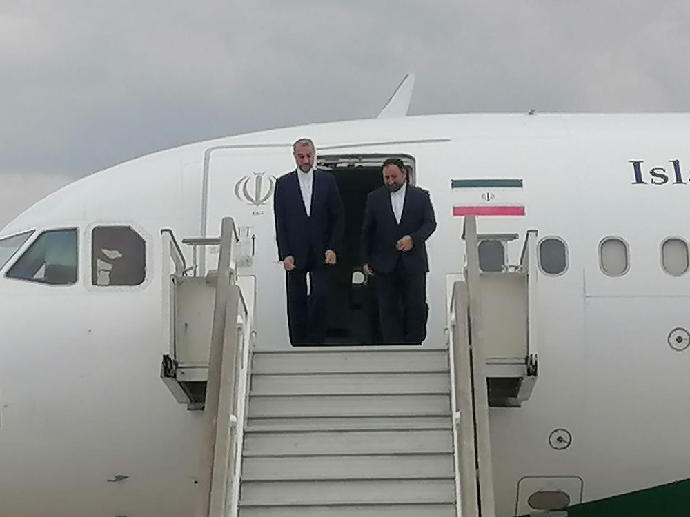 امیرعبداللهیان وارد دمشق شد