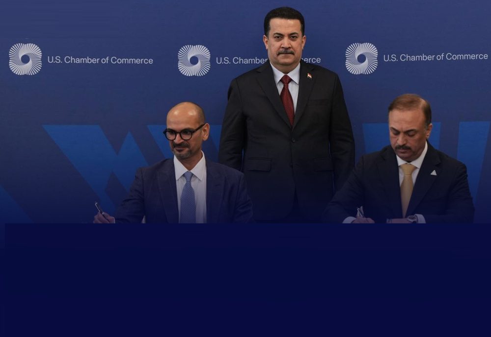 نخست وزیر عراق  ۱۸ یادداشت تفاهم میان بخش دولتی و خصوصی عراق و کمپانیهای آمریکایی را امضاء کرد