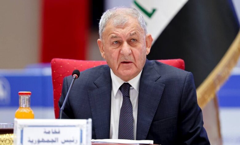 رئیس جمهور عراق: آماده کمک به مذاکرات ایران و آمریکا هستیم