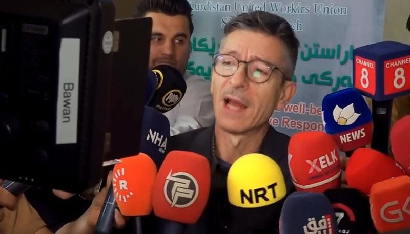 آری هرسین درباره مطالبات معیشتی معترضان: حقوق آن‌ها به دست بغداد است