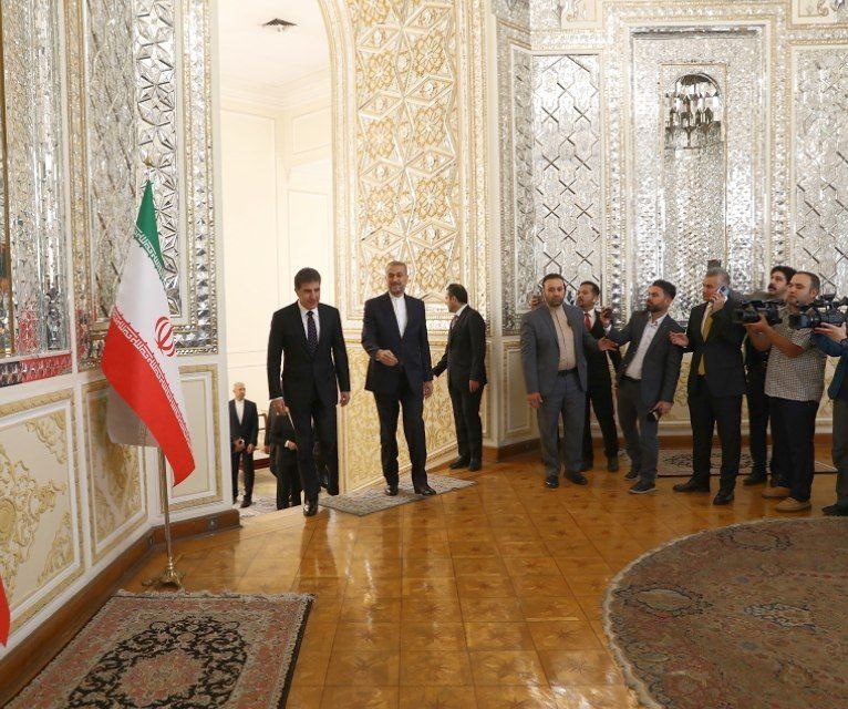 پیام امیرعبداللهیان در شبکه ایکس در مورد دیدارش با نچیروان بارزانی