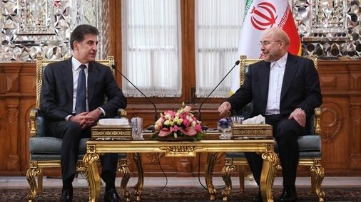 قاڵیباف: نابێت دەرفەتەکان بۆ بەهێزکردنی پێوەندییەکان لەدەست بچن/ بارزانی: پشتیوانییەکانی ئێران لە ڕۆژە دژوارەکاندا لەیاد ناکەین