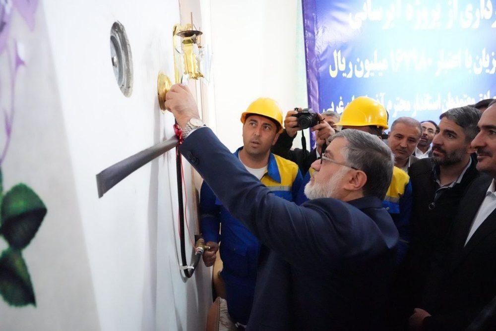 ٨٨ درصد روستای آذربایجان‌غربی گاز کشی شده اند