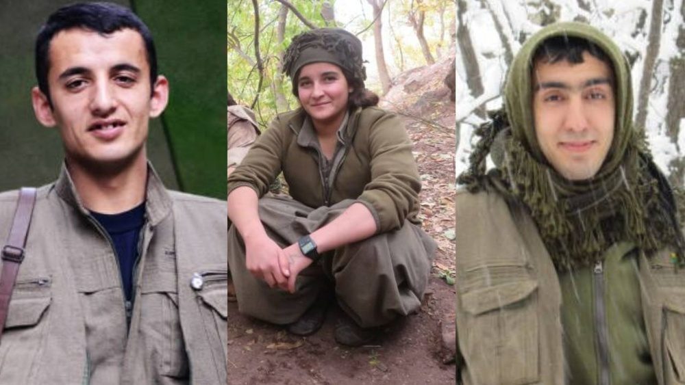 مرکز رسانه ای HPG هویت سه تن از نیروهای جان باخته خود را اعلام کرد