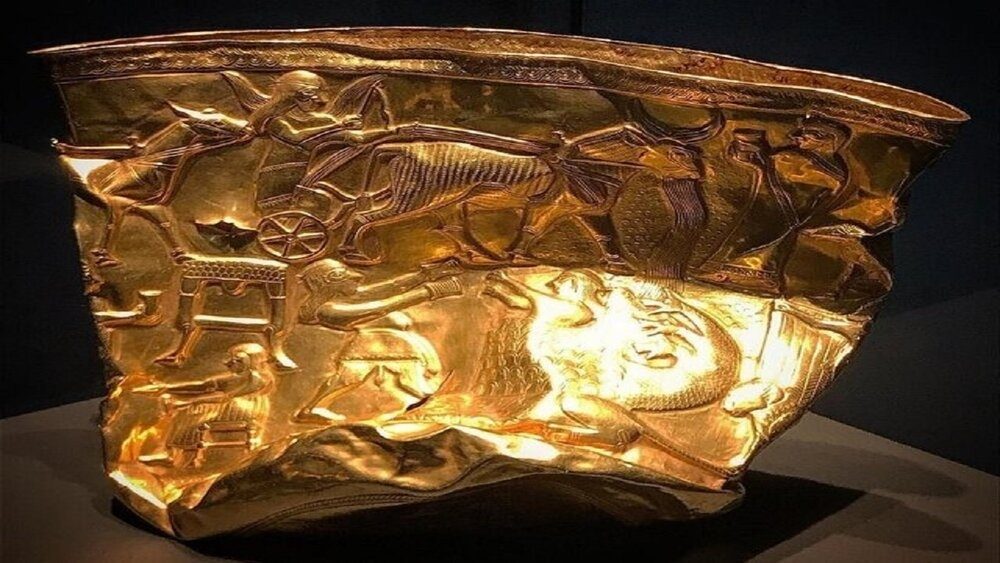 هزار نفر از جام زرین حسنلو در ارومیه دیدن کردند